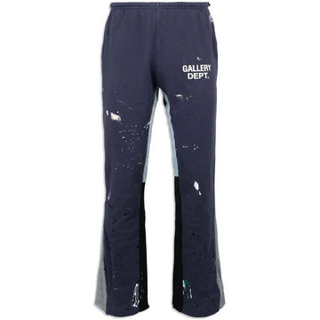 Gallery Dept. Painted Flare Sweat Pants Navy - Like New
