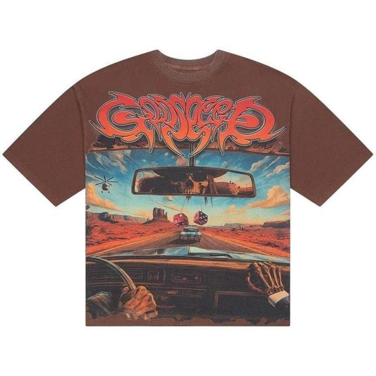 GodSpeed On The Run Tee 'Mocha'