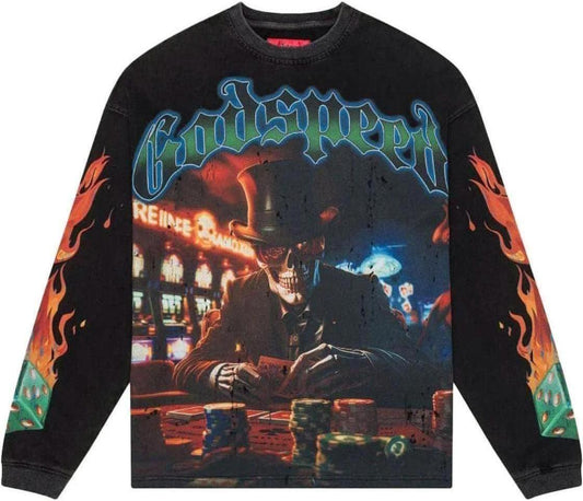 Godspeed Lifes A Gamble Tee "Black"