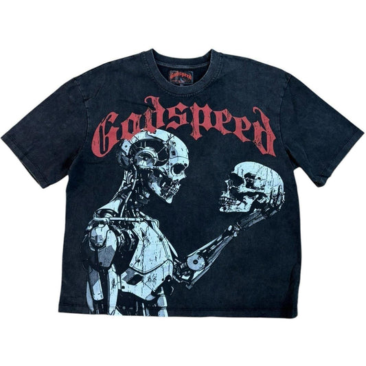 Godspeed Mankind vs AI Tee 'Black'