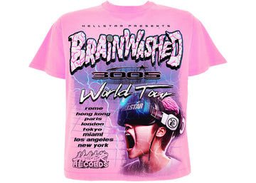 Hellstar Brainwashed World Tour Tee "Pink"