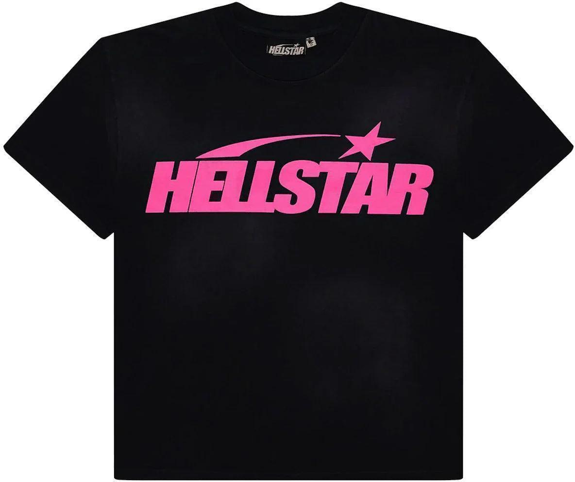 Hellstar Classic T-shirt (Regular Print) Black/Pink
