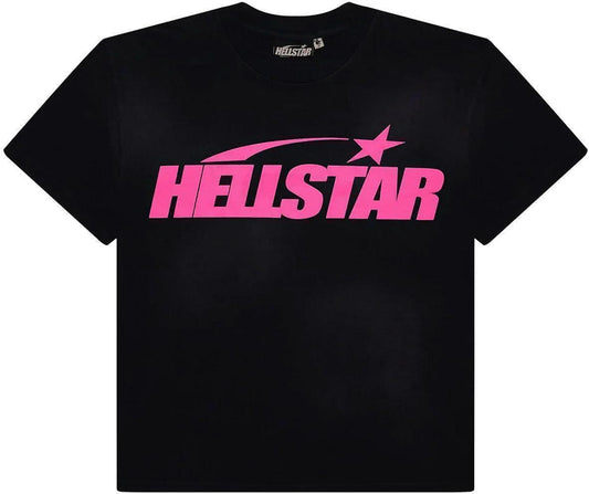 Hellstar Classic T-shirt (Regular Print) Black/Pink