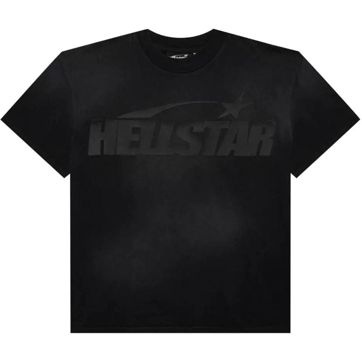 Hellstar Cracked Classic Logo Tee 'Black'