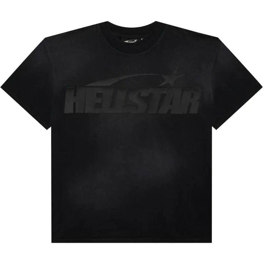 Hellstar Cracked Classic Logo Tee 'Black'