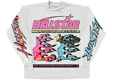 Hellstar Pixel L/S "White"
