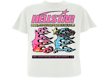 Hellstar Pixel Tee "White"