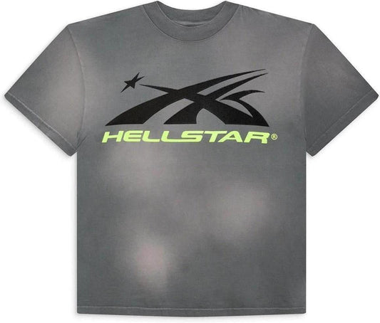 Hellstar Sports Core Logo Gel T-Shirt Grey