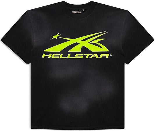 Hellstar Sports Core Logo Gel T-shirt Light Green
