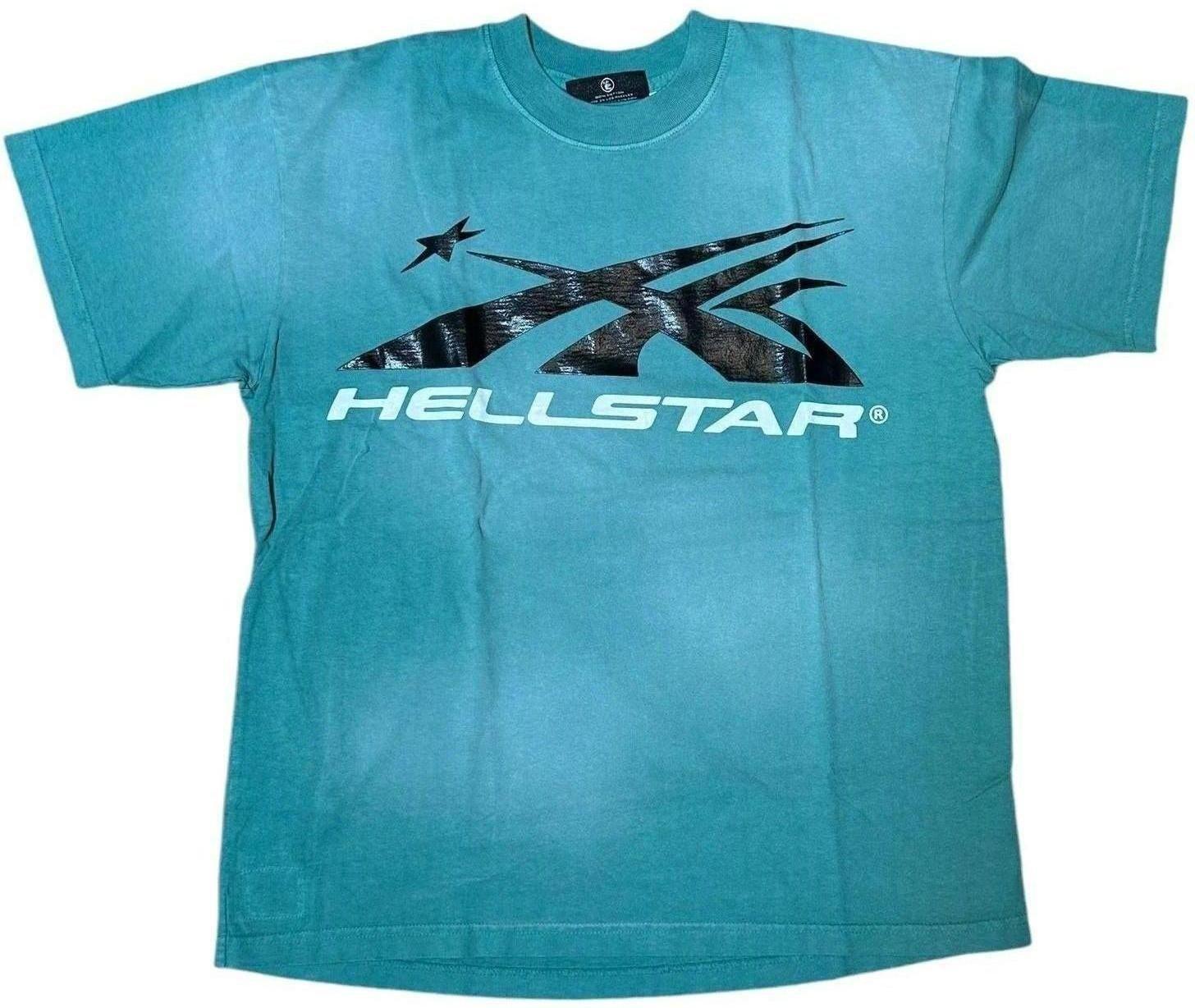 Hellstar Sports Logo Tee "Green/Black"