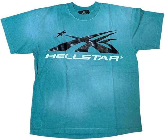 Hellstar Sports Logo Tee "Green/Black"