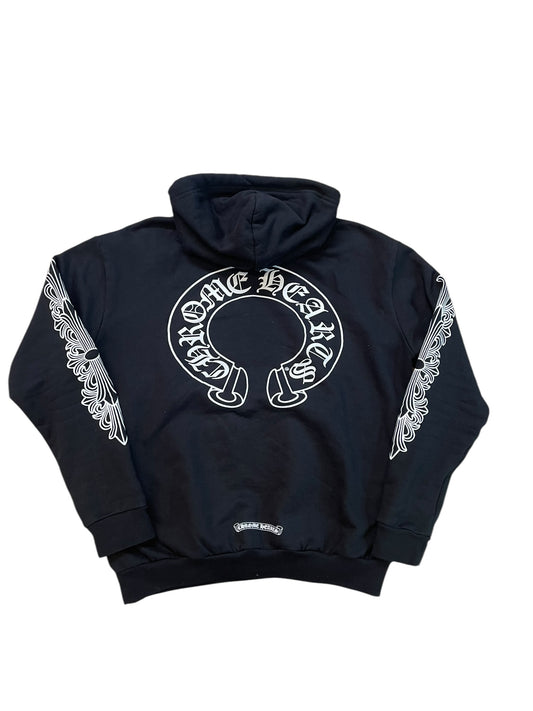 Chrome Hearts Horseshoe Hoodie "Black"