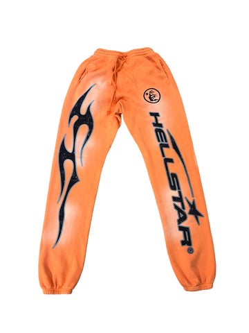 Hellstar Fire Sweatpants "Orange"