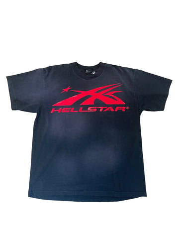 Hellstar Tee Logo "Black/Red"