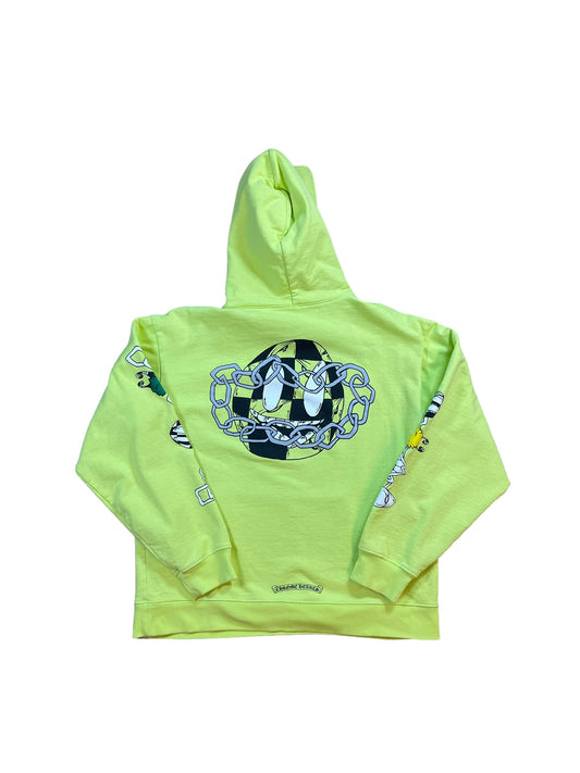 Chrome Hearts Matty Boy Link Hoodie "Green" (Pre-Owned)