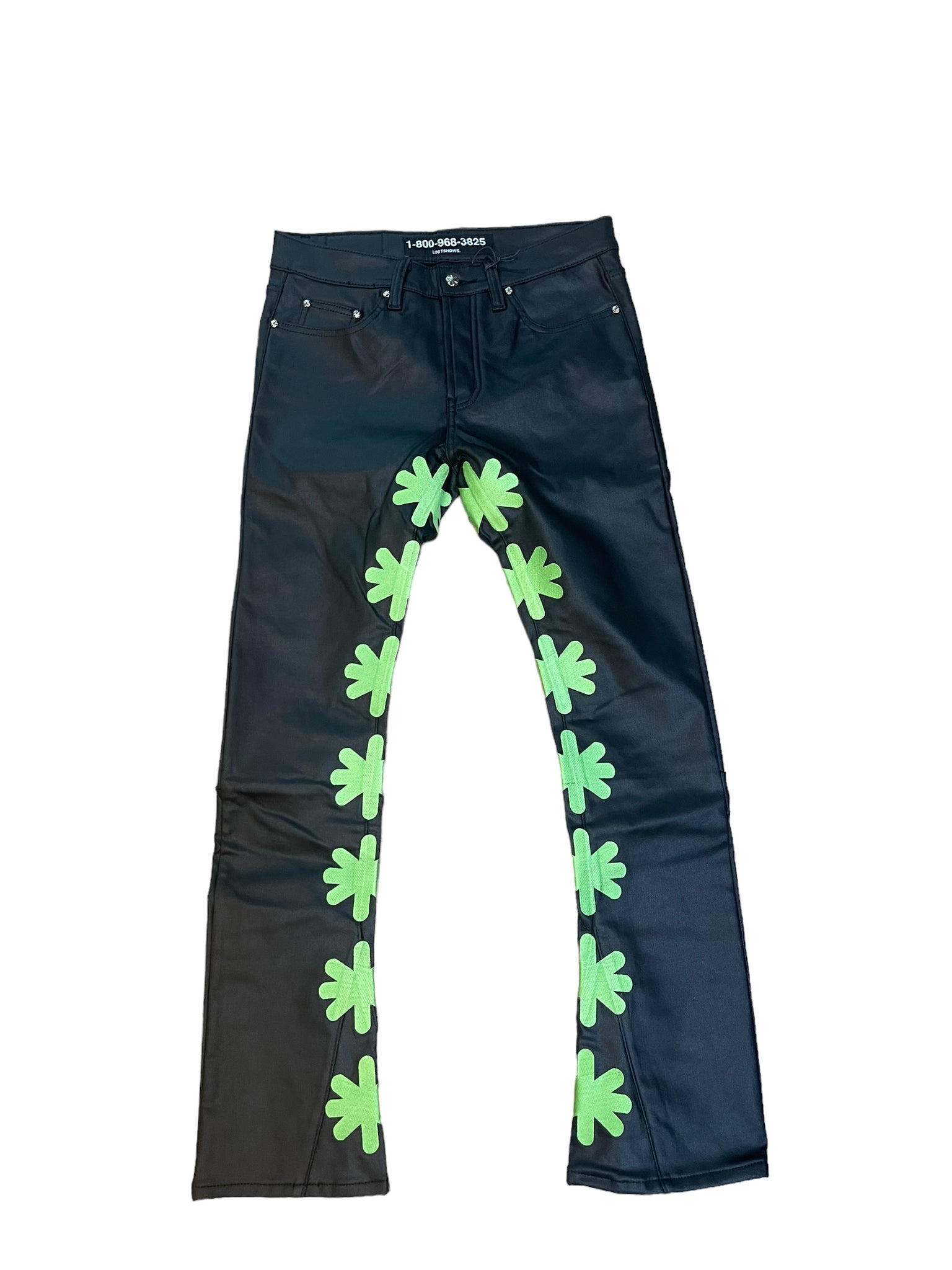 Lost Shdws Wax Pants "Slime Green"