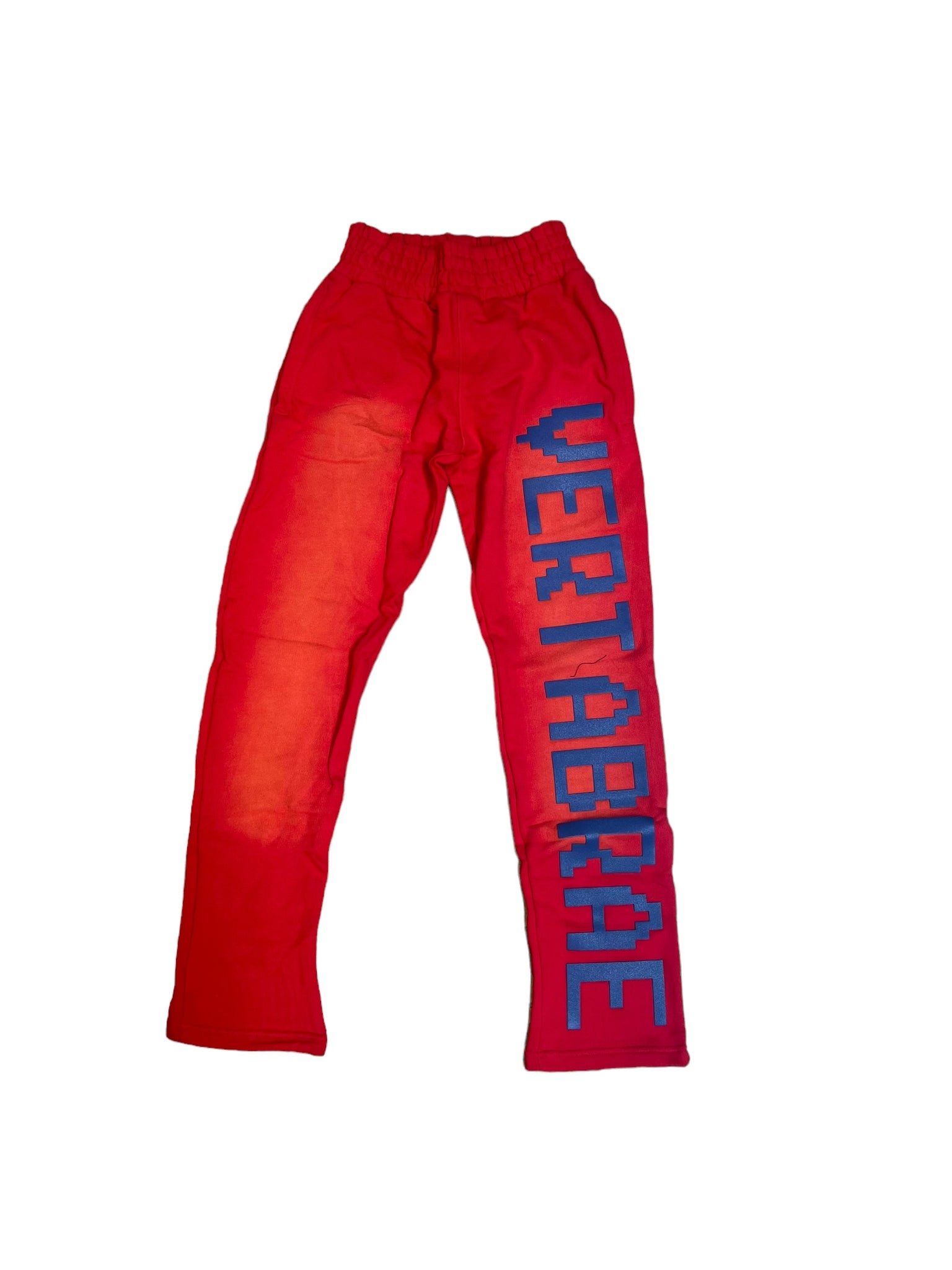 Vertabrae Single Leg Sweatpants "Red/Blue"