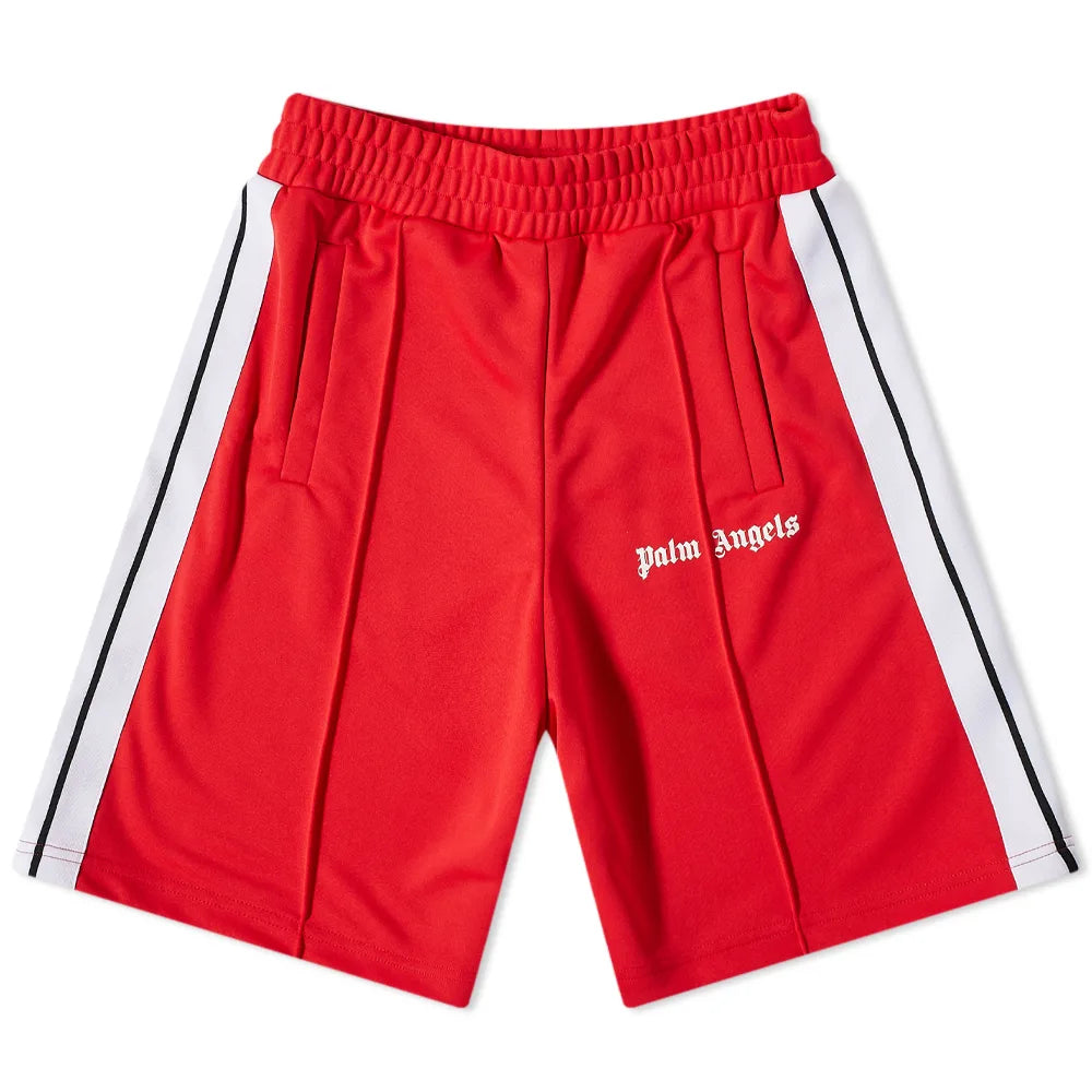 Palm Angels Track Shorts "Red"
