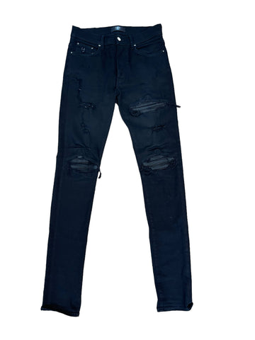 Amiri MX1 Jeans "Black On Black" (Pre-Owned)