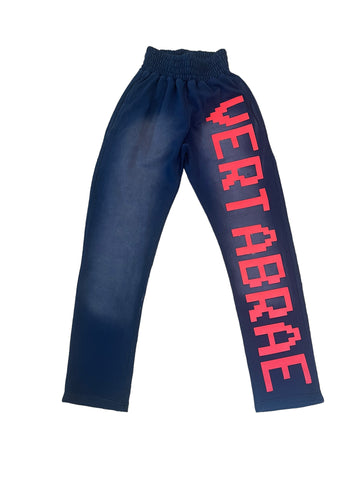 Vertabrae Sweatpants "Navy/Red" (Pre-Owned)