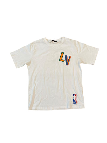Louis Vuitton x NBA Tee "White" (Pre-Owned)