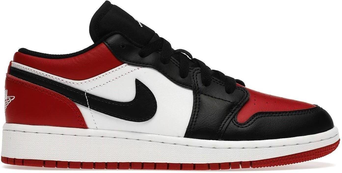 Jordan 1 Low Bred Toe (GS)