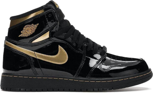 Jordan 1 Retro High Black Metallic Gold (2020) (GS)