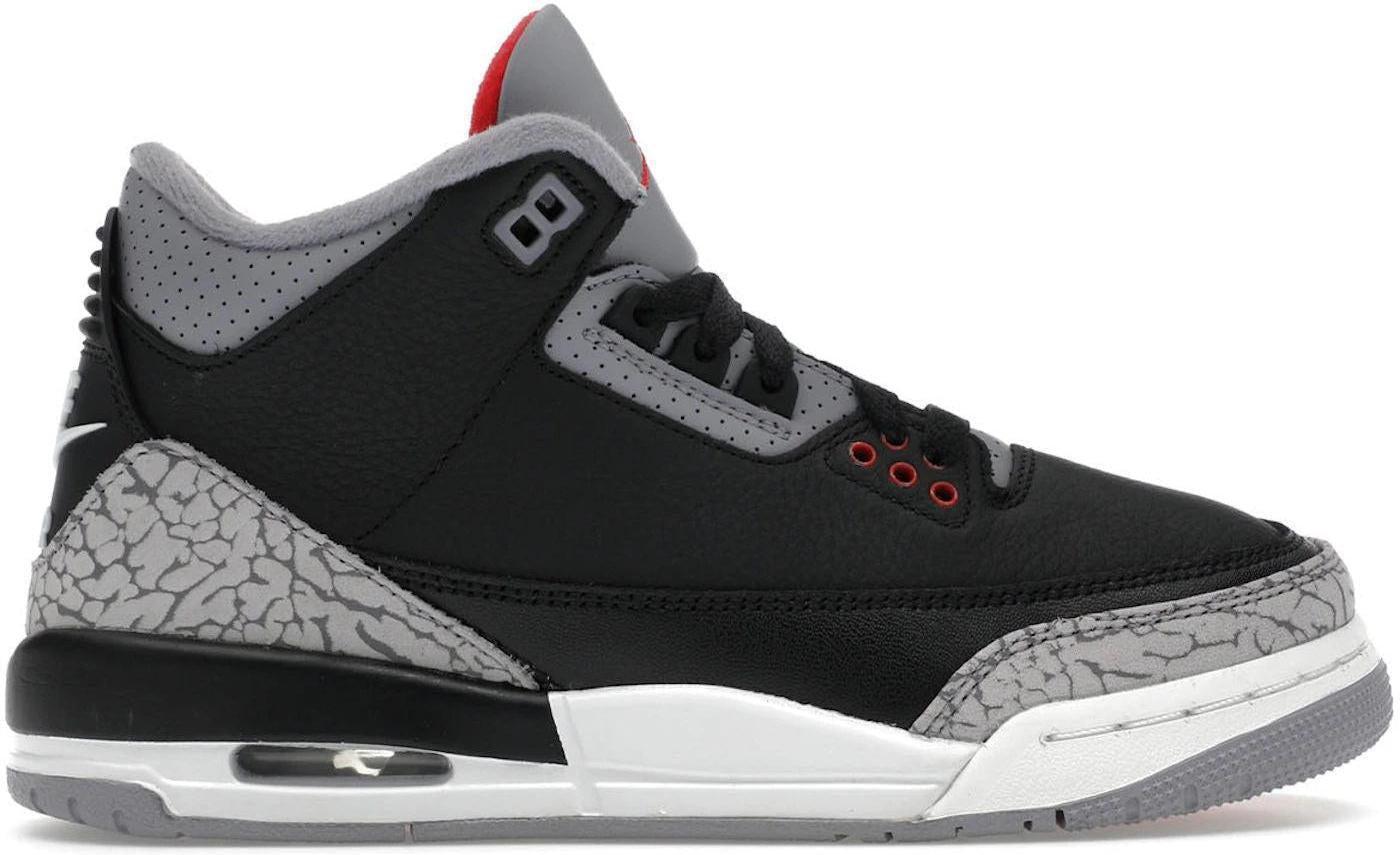 Jordan 3 Retro Black Cement (2024) (GS)