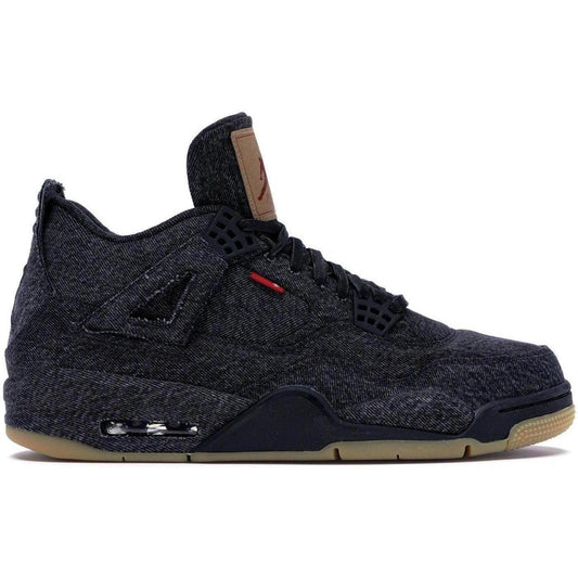 Jordan 4 Retro Levi's Black (Blank Tag)