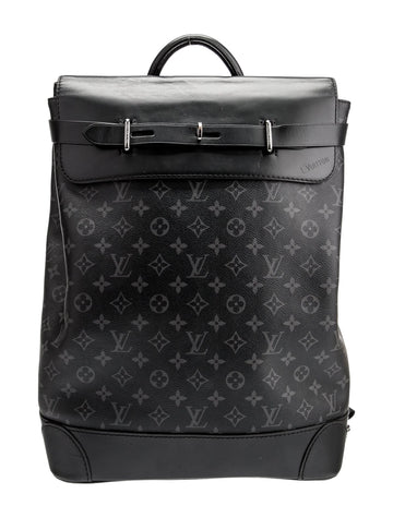 Louis Vuitton Steamer Backpack "Black Monogram" (Pre-Owned)