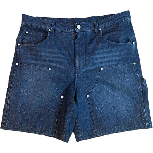 Louis Vuitton Carpenter Shorts 'Dark Wash'