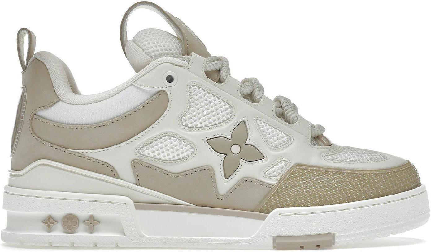 Louis Vuitton LV Skate Sneaker Beige White