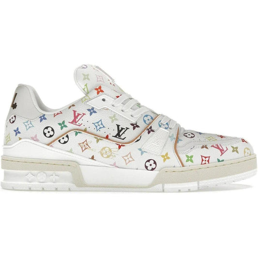 Louis Vuitton LV Trainer Takashi Murakami White
