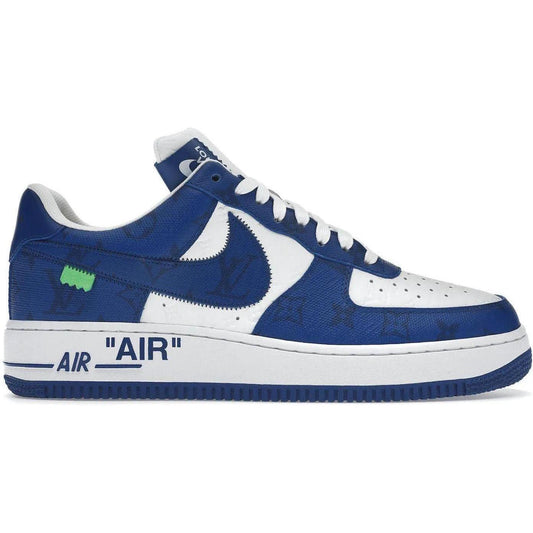 Louis Vuitton Nike Air Force 1 Low By Virgil Abloh White Royal