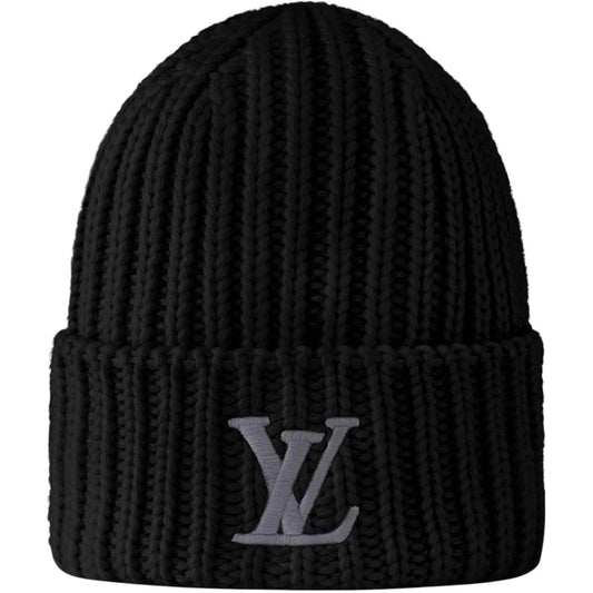 Louis Vuitton Only LV Beanie "Black" - Lightly Worn