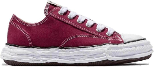 Maison Mihara Yasuhiro Peterson 23 OG Sole Canvas Low Bordeaux