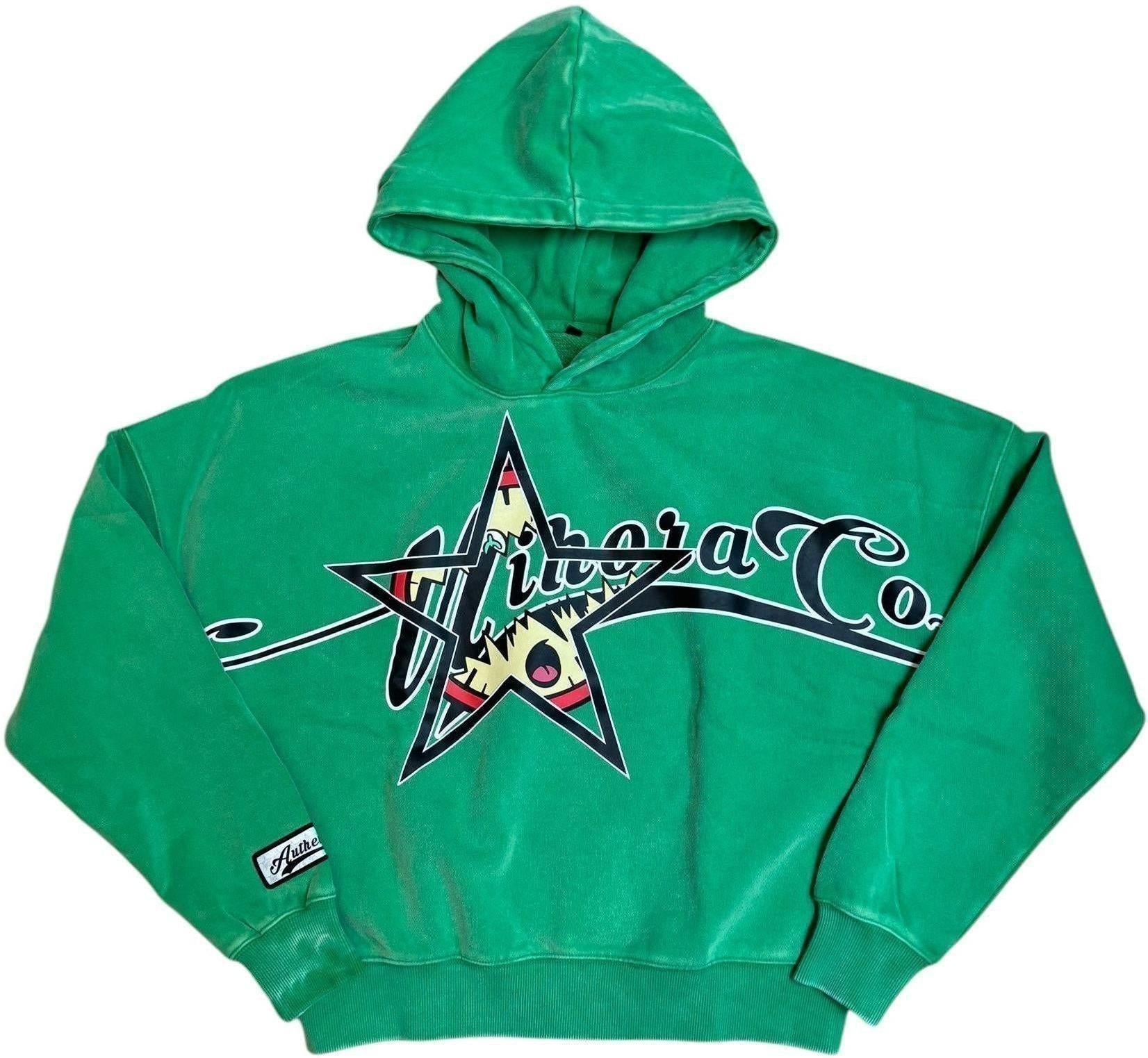Mihora Acid Wash Hoodie &quot;Green&quot;