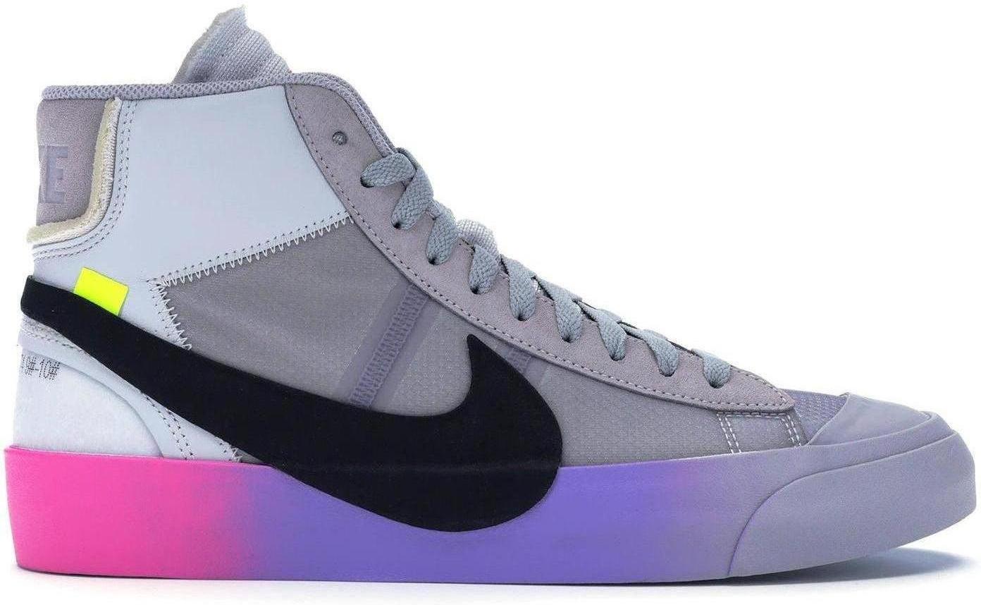 Nike Blazer Mid Off-White Wolf Grey Serena Queen