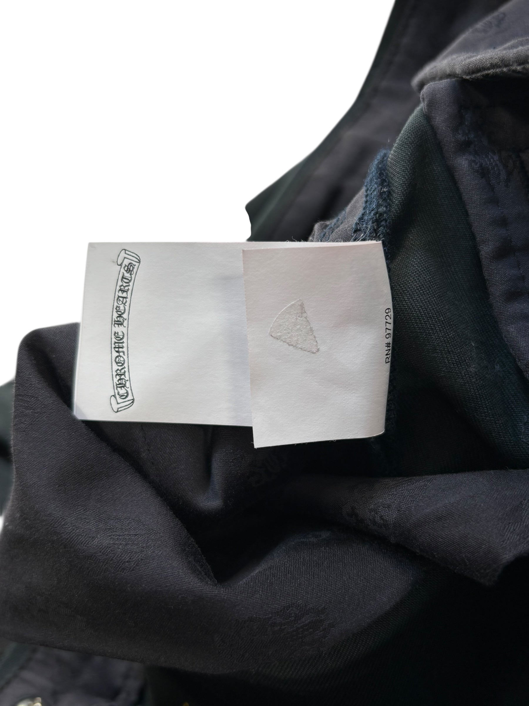 Chrome Hearts Chino Pants Red Black Blue Patches - Lightly Worn