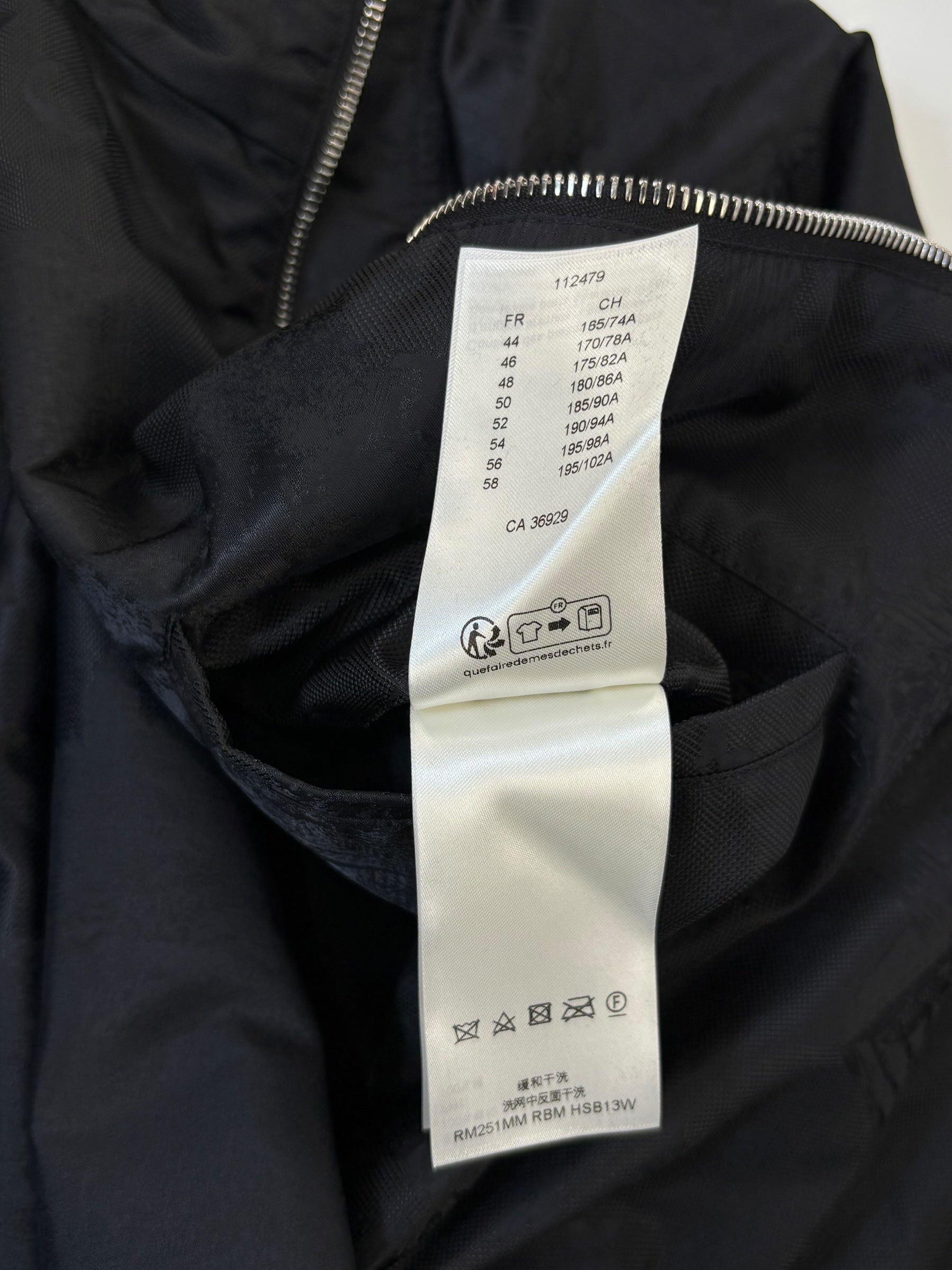 Louis Vuitton Rain Jacket Monogram Black - Lightly Worn
