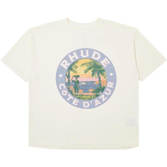 Rhude Lago Tee "White"