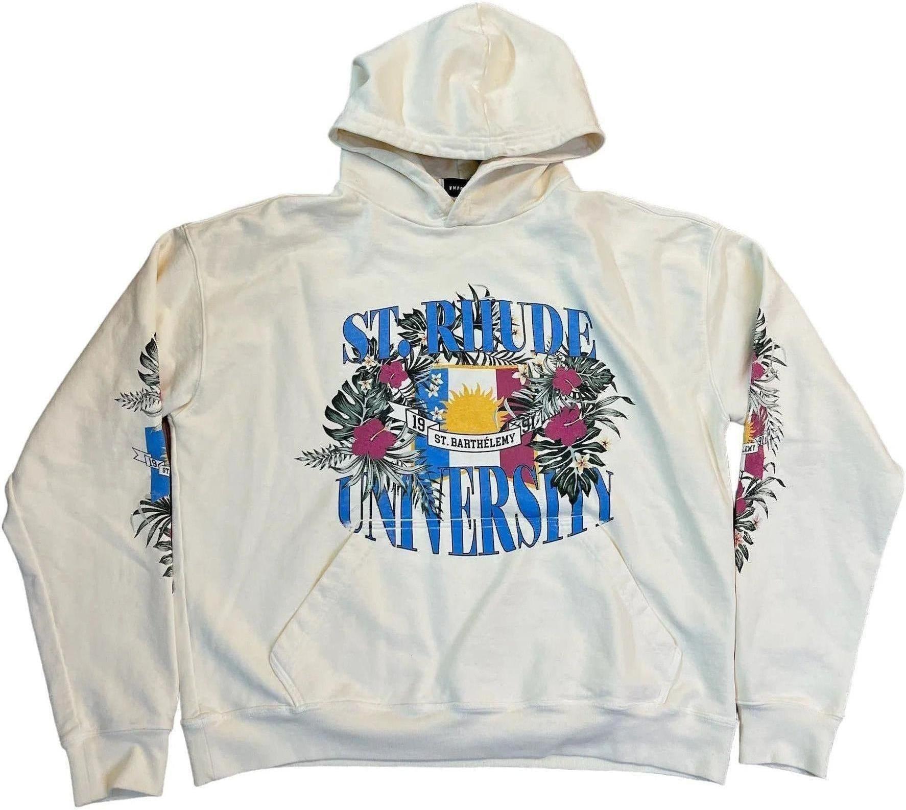 Rhude University Hoodie "Cream"