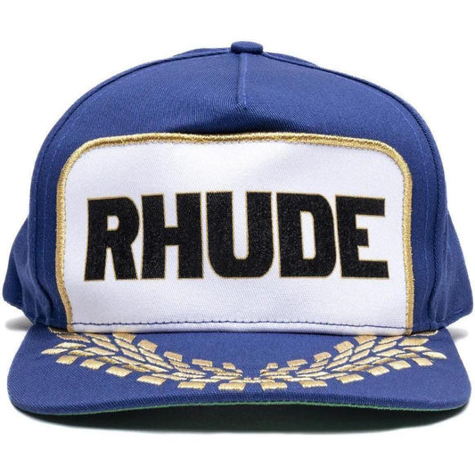 Rhude Wings Hat "Blue/Gold"