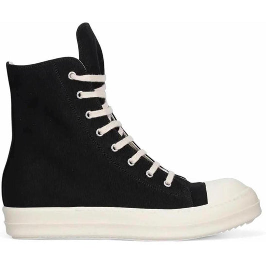Rick Owens DRKSHDW Hollywood High Top Black Milk