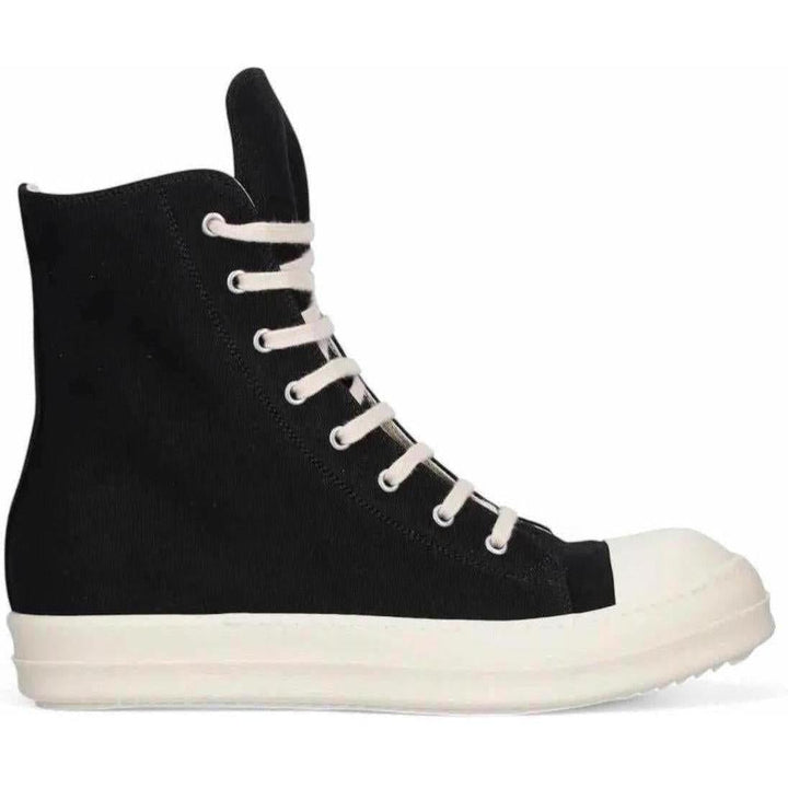 Rick Owens DRKSHDW Hollywood High Top Black Milk