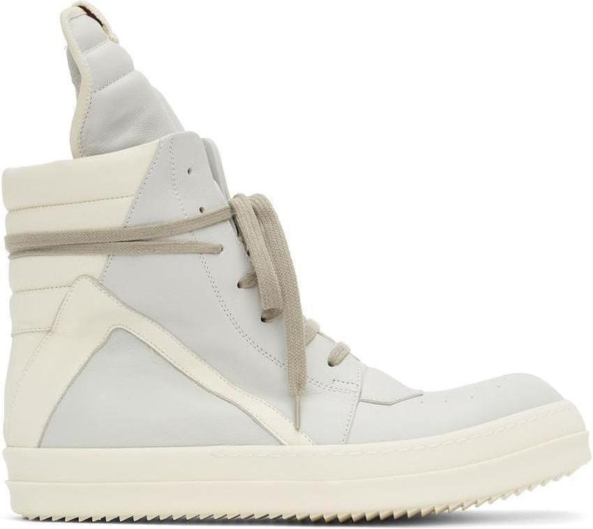 Rick Owens Geobasket Sneaker High "Pale Blue" - Lightly Worn