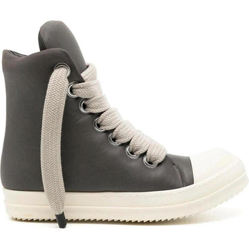 Rick Owens Jumbo Lace Padded Ramones High Dark Dust
