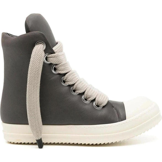 Rick Owens Jumbo Lace Padded Ramones High Dark Dust