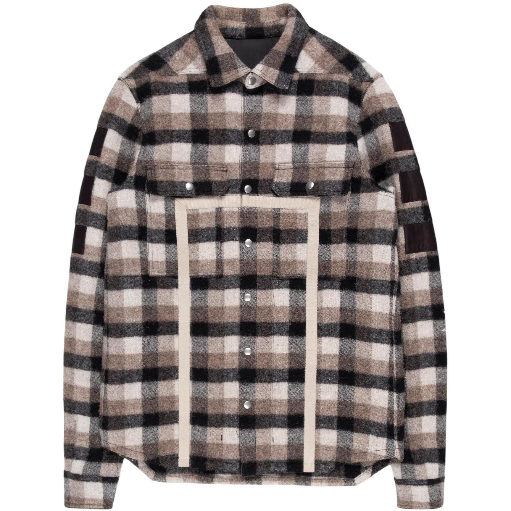 Rick Owens Larry Wool Overshirt - Lightly Worn