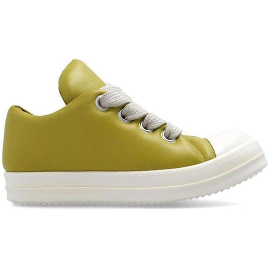 Rick Owens Padded Jumbo Lace Ramones "Sage" - Lightly Worn